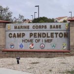 professional-towing-service-truck-near-Camp-Pendleton-gate-in-Oceanside-CA